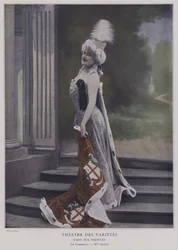 Jeanne Saulier, attrice francese, come Commercio